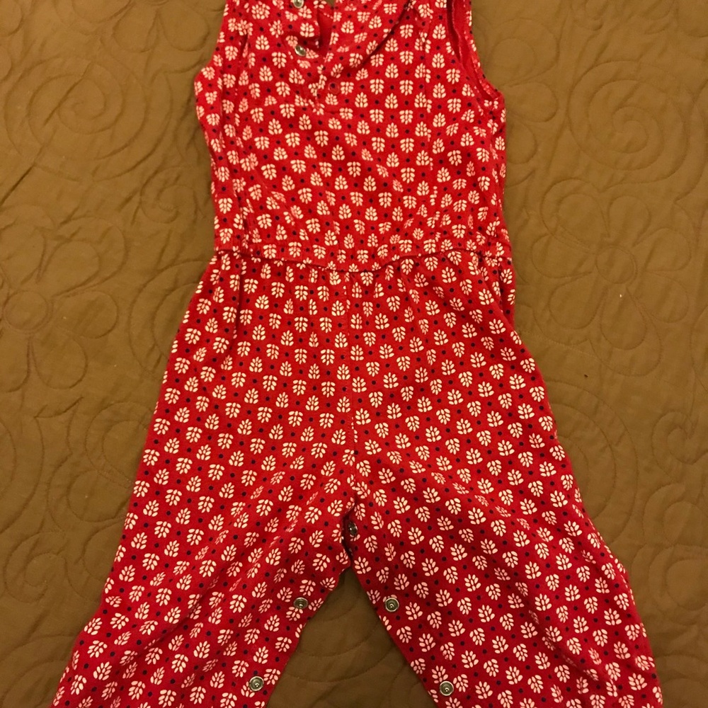 Tank top romper with pants